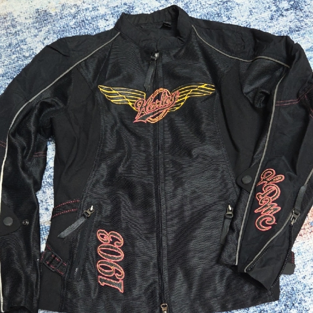 Harley-Davidson Black Jacket with Winged Emblem